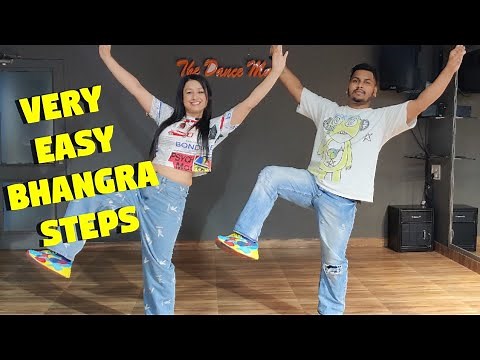 Very Easy Bhangra Basic steps | Beginners Bhangra| Learn Bhangra | The Dance Mafia #bhangra