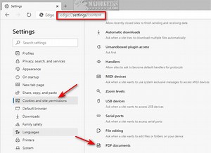 How to Make Microsoft Edge Download PDF Instead of Opening - MajorGeeks