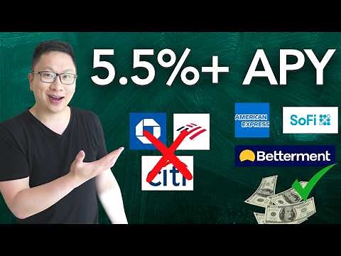 15 Best High Yield Savings Accounts of 2024 💸 Earn 5.5%+ APY | American Express, SoFi, Ally
