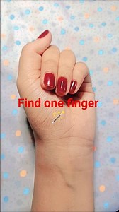 Easy Finger Magic Trick 😱 | Hide Your Finger Challenge 🪄#actingchallenge