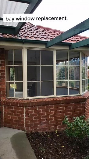 Modern Bay Window Replacement: Single to Double Glazed