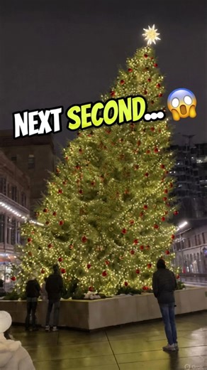 Christmas Tree Fall FAIL 😱 | Nobody Expected This to Happen #ChristmasFails #ChristmasTree #Fail