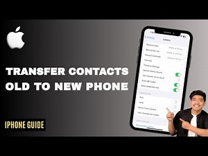 How To Transfer Contacts From Old iPhone To New iPhone - Step By Step Guide
