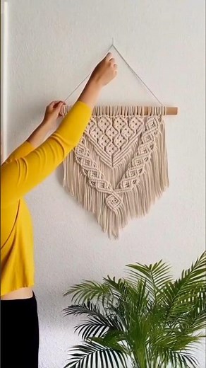 Macramé Wall Hangings #diycrafts