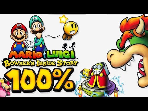 Mario & Luigi Bowser's Inside Story (Nintendo DS) 100% Longplay Full Game Walkthrough Gameplay Guide