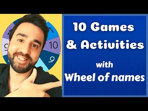 Wheel of names Tutorial | 10 Easy ESL Games & Activities