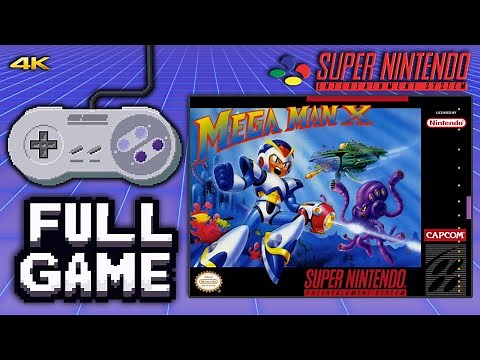 Mega Man X [SNES] - Full Game Walkthrough / Longplay (4K60ᶠᵖˢ UHD)