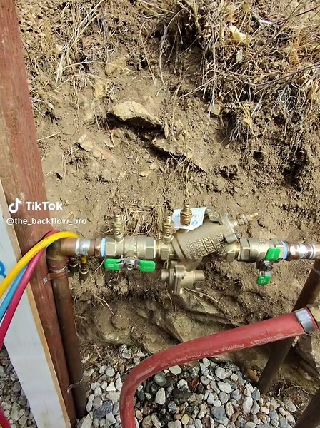 Backflow Prevention Valve Installation Test