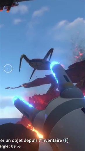 I'm discovering the Propulsion Cannon 😁👍 #subnautica #gameplay #clip