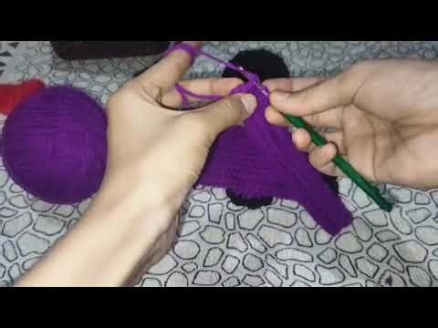 Crochet fingerless gloves/arm warmers tutorial 💖✨
