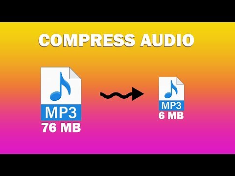 How to Compress mp3 Audio Files | Reduce Audio size Without Losing Quality | mp3 Compressor