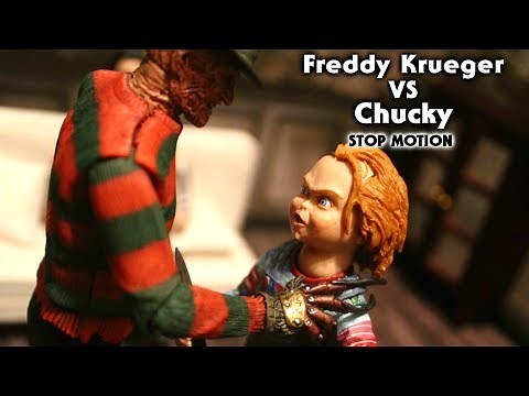 Freddy Krueger vs Chucky Stop Motion