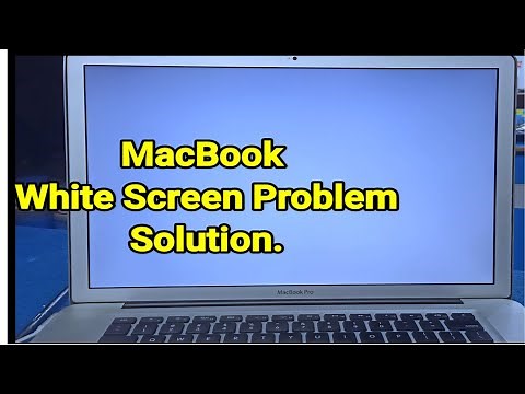 How to fix Macbook white screen problem || MacBook white scree solution || Step 1