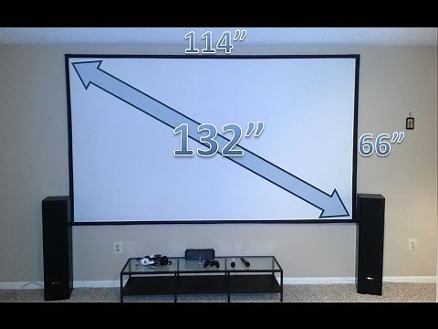 Easy steps to build a DIY Home Theater Projector Screen