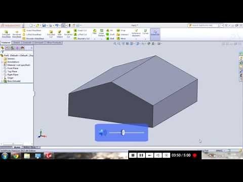 How to Extrude SolidWorks Tutorial #1