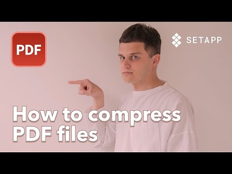 How to Compress PDF files on Mac