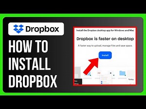 How to Install Dropbox on Your Desktop