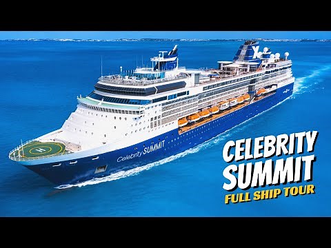 Celebrity Summit | Full Walkthrough Ship Tour & Review 4K | All Public Spaces