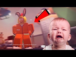little kid RAGING of getting ARRESTED on JAILBREAK in Roblox *funny compilation*