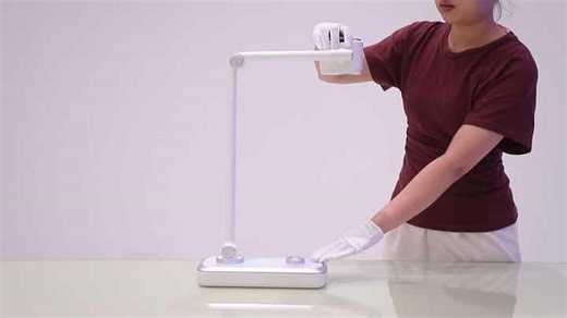 4K Document Camera Visualizer for Teaching with LED Light Auto/Manual Control USB Interface in Stock