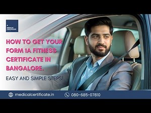 How to Get Form 1A Medical Certificate Online in Bangalore / Fast, Valid & 100% RTO-Approved