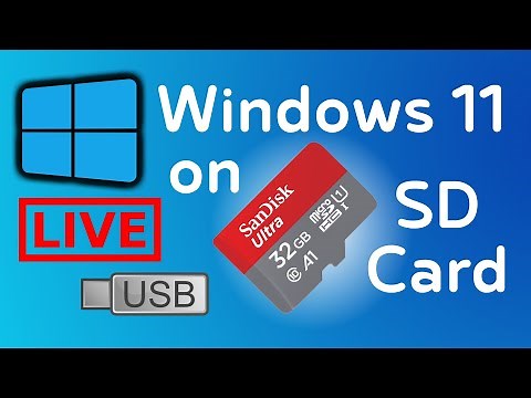 Install Windows 11 on SD CARD 🔥