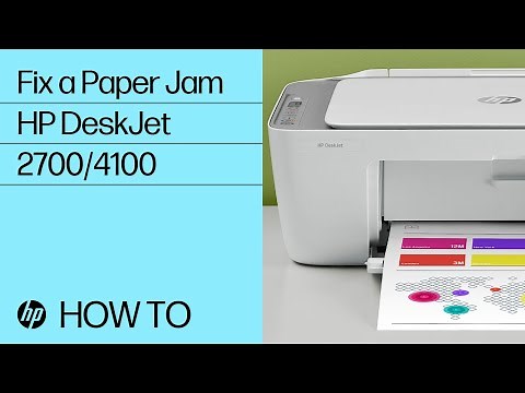 Fix Paper Jam on the HP DeskJet 2700, Plus 4100, Ultra 4800 Printer Series | HP Printer | HP Support