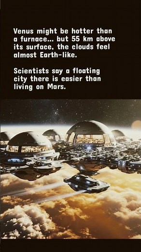 Scientists Say We Could Build Floating Cities on Venus — Easier Than Living on Mars!
