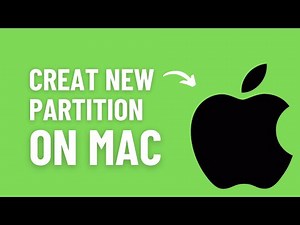 How to Create Partition on Mac, M1, M2 , M3, M4