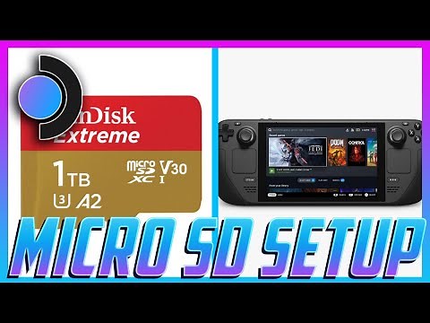 How To Install & Format Micro SD Card For The Steam Deck To Have It Show In Storage In Settings-1TB