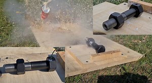 9mm Cannon Made from a Bolt & Nut - AllOutdoor.com