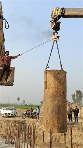 Why Heavy weight drop on pillers? #piletest #engineer #shorts