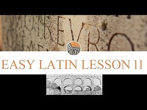 Easy Latin Lesson #11 | Learn Latin Fast with Easy Lessons | Latin Lessons for Beginners | Latin 101