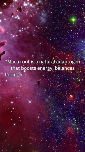 Maca Root: Nature’s Energy & Hormone Booster 🌱 | Maca Benefits #Shorts