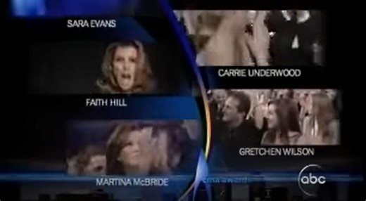 CMA Awards 2006: Faith Hill Screams “WHAT!?” Into The Camera As She Loses Female Vocalist Of The Year To Carrie Underwood