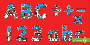 Christmas Display Lettering