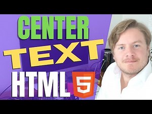 How to Center Text in HTML Using CSS