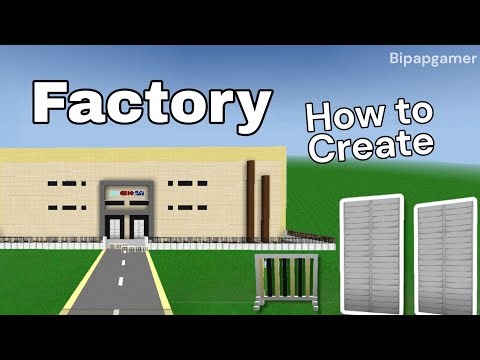 Mini block craft factory | how to create | furniture doors and barriers