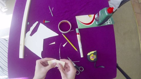 How to make a cardboard jet airplane that flies