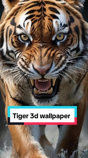 Tiger 3D Wallpaper - Stunning 4K Live Wallpapers