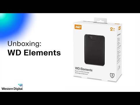 Unboxing - WD Elements Portable