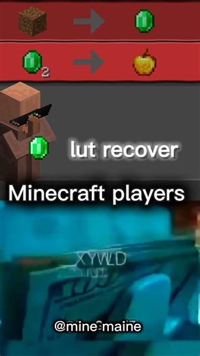 minecraft vllager lut recover players #minecraft