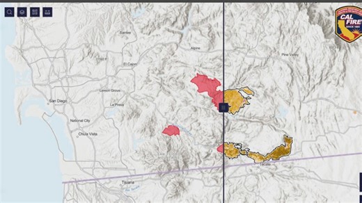 New CAL FIRE map tracks wildfires and burn severity across California