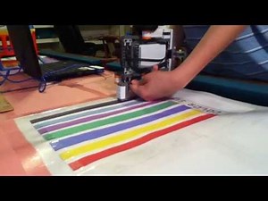 Lego Mindstorms NXT color sensor test