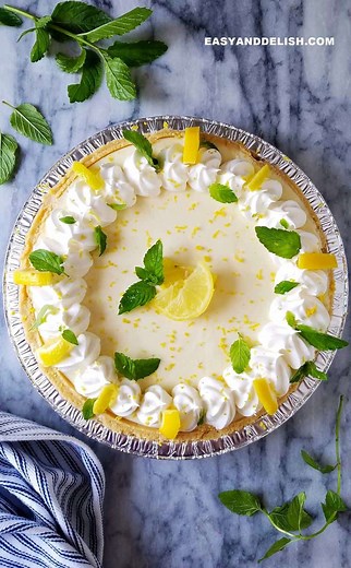 Easy Lemon Icebox Pie