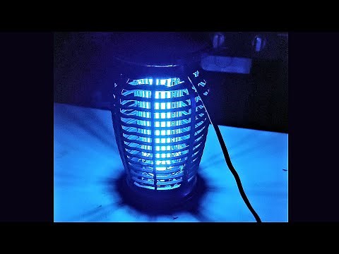 🔥 2022 Review: 4200V Bug Zapper. Real World Testing Video!