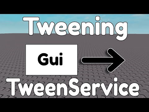 Roblox Gui Tweening(TweenService)