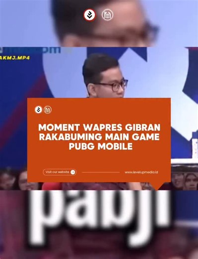 Level Up Indonesia on Instagram: "Mas Gibran aja enjoy banget lohhh main PUBG Mobile 🥶🫠 🎥 Trusted by pros. Powered by @renevents.official. Let’s take your event live #keREN #ALWAYSkeREN Follow us and we guarantee you’ll get the latest information about eSports! ➖➖➖➖➖➖➖➖➖➖ Instagram : @levelupid_ Tiktok : levelupid_ Facebook : Level Up Indonesia Website : www.levelupmedia.id Hashtag: #thenextlevelesportsmedia ➖➖➖➖➖➖➖➖➖➖ #thenextlevelesportsmedia #nextlevel #esports #esportsindonesia #pubgmobil