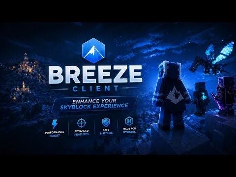 Finally Found The BEST Free Breeze Client in 2026 – Minecraft Hacked Client That Works