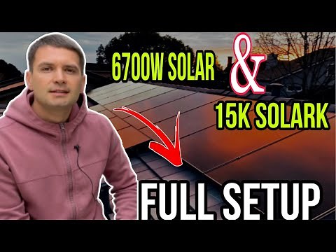 Power Your Home with Solar: A Solo Installation Guide for a 6700W Solar Array and Solark 15k Backup